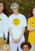 Remera Drew house blanca Justin bieber merch
