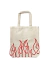 Tote Bag Flames - El Patio Vintage