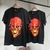 Remera V lone Skull Calavera Fuego en internet