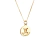 Colar Cordão Banhado Ouro 18k Pingente Signos Horóscopo - Gémeos - comprar online