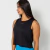 Regata Cropped Run Preto - comprar online