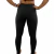 Calça Legging Basic Canelado Preto na internet