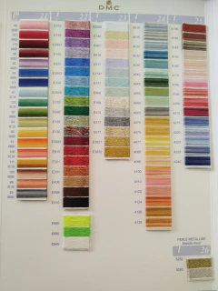 Imagen de Carta de colores para bordado DMC