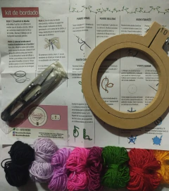 Kit de bordado para principiantes completo en internet