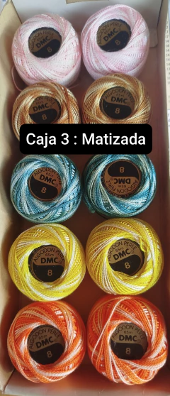 !Promo! Caja de Hilo Perlé 8 DMC (nacional) x 10 unid. - comprar online