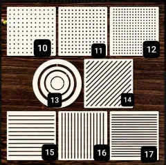 Plantillas para bordado Sashiko I 15x15 c/u - Reutilisables - comprar online
