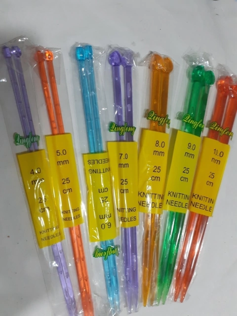 AGUJA TRICOT ACRILICO 25cm