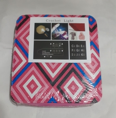 ESTUCHE CROCHET CON LUZ 9