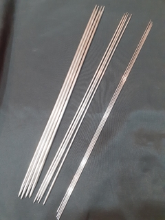 AGUJAS DOBLE PUNTA Metal 35 x 4