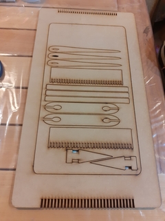 TELAR PLANO 30x55