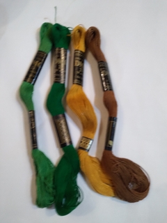 HILO MOULINE DMC 1 HEBRA 25. Color