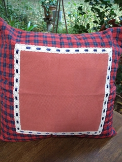 FUNDA ALMOHADON MATELASSE