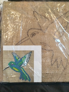 KIT de CHINO arpillera (Decoaguja) - Henriette bordados