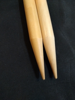 AGUJAS TRICOT MADERA - comprar online