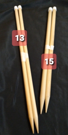 AGUJA TRICOT MADERA G