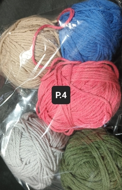 PACK HILO ALGODON 8/6 (surtido) - Henriette bordados