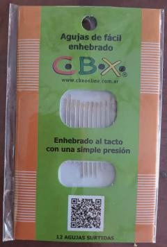 Agujas para ciego (Enhebrado Fácil)