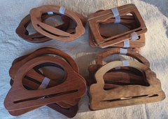 MANIJAS de MADERA II x par
