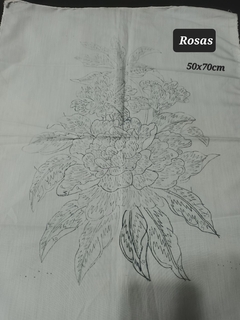 TELAS MARCADAS en ACROCEL ( especiales para bordado chino con hilo) x unidad - tienda online