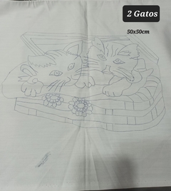 TELAS MARCADAS en ACROCEL ( especiales para bordado chino con hilo) x unidad - Henriette bordados