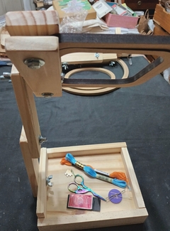 PORTA BASTIDOR 3 madera - tienda online