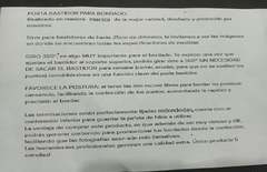 PORTA BASTIDOR 3 madera - Henriette bordados