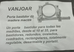 PORTA BASTIDOR UNIVERSAL Madera en internet