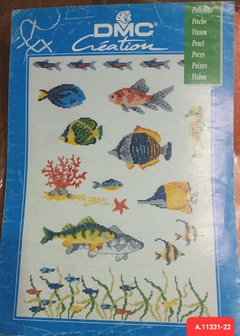 FOLLETO con PATRONES para Punto Cruz DMC