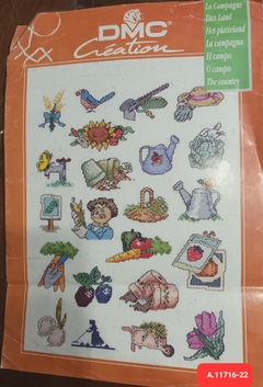 Imagen de FOLLETO con PATRONES para Punto Cruz DMC