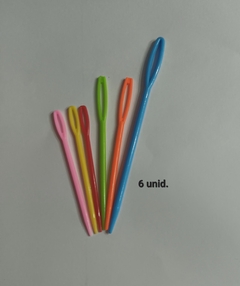 Agujas par bordar plásticas -Surtidas en internet