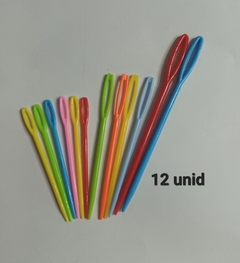 Agujas par bordar plásticas -Surtidas - comprar online