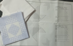 ALMOHADÓN Marcado para PUNTO CRUZ - tienda online
