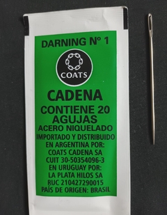 AGUJAS COATS CHENILLE (con punta) - comprar online