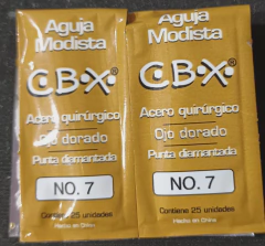 AGUJAS MODISTA para COSER a MANO