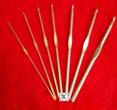 Agujas crochet metálicas
