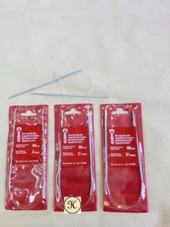 Agujas circulares AERO c/u