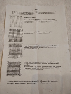 TELAR COLOMBIANOx 4 - Henriette bordados