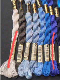 HILO PERLE 5 DMC c/u - Henriette bordados