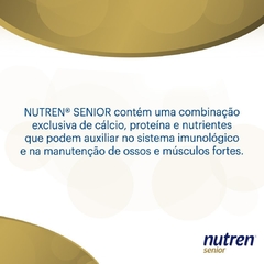 NUTREN SENIOR 740G SEM LACTOSE - CENEP - Centro Especializado em Nutrição Enteral e Parenteral