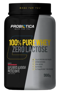 100% Pure Whey Zero Lactose 900 G - Probiótica