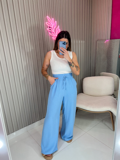 CALÇA LARA DUNA PANTALONA (azul bebe) na internet