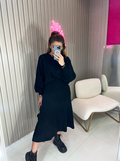 Imagem do Conjunto Sott tricot mousse (preto)