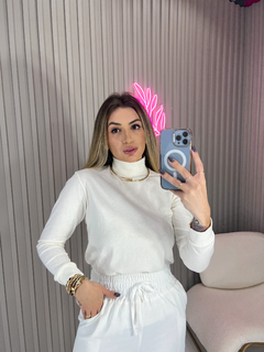 Blusa básic insp zar@ (off white) na internet
