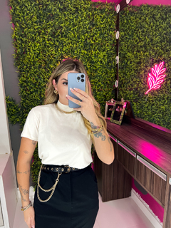 T shirt básic insp zar@ (off white) na internet