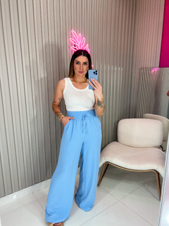 CALÇA LARA DUNA PANTALONA (azul bebe) - loja online