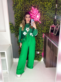CALÇA LARA DUNA PANTALONA (verde bandeira) - loja online