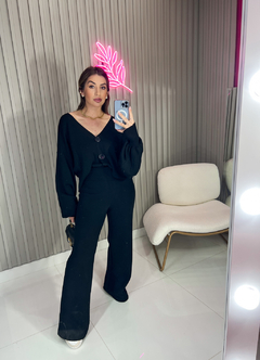 Imagem do CONJUNTO Carolina - tricot modal premium (preto))