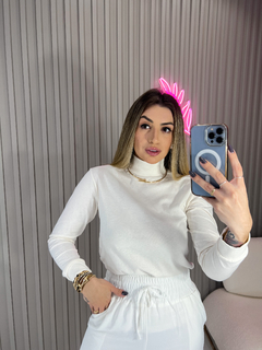 Blusa básic insp zar@ (off white)