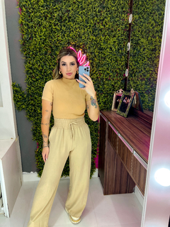 Cropped canelado premium básic insp zar@ (nude) - Jordanna Galia Store