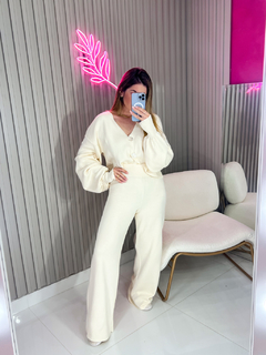 CONJUNTO Carolina - tricot modal premium (off white)) - comprar online